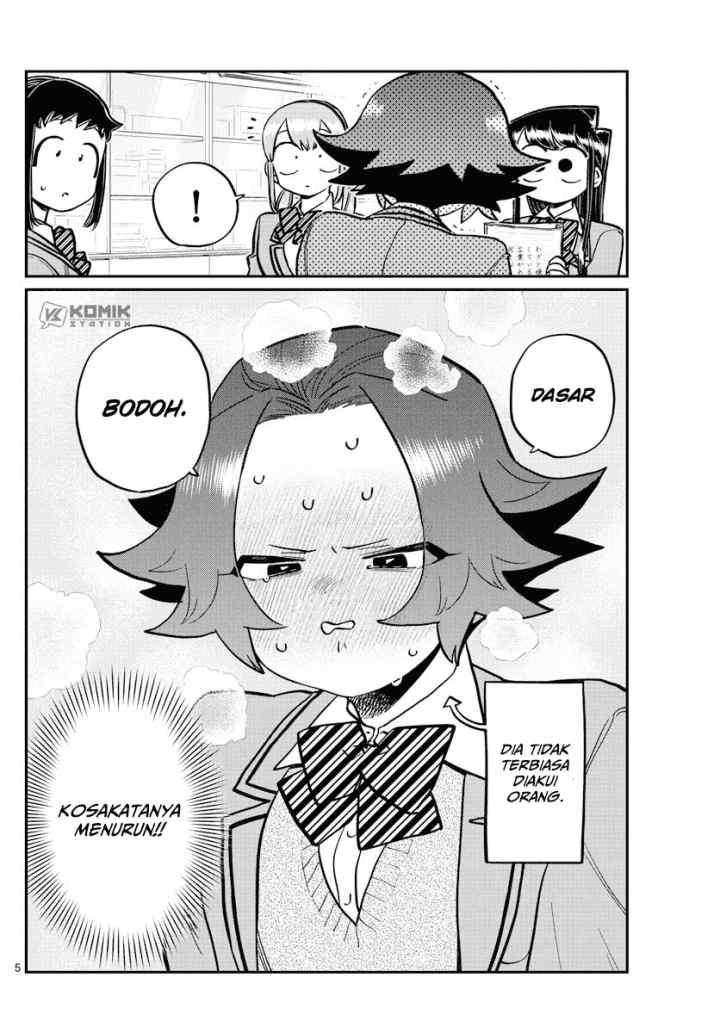 Komi-san wa Komyushou Desu chapter 253 halaman 5