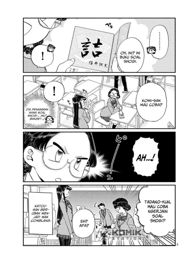 Komi-san wa Komyushou Desu chapter 124 halaman 4