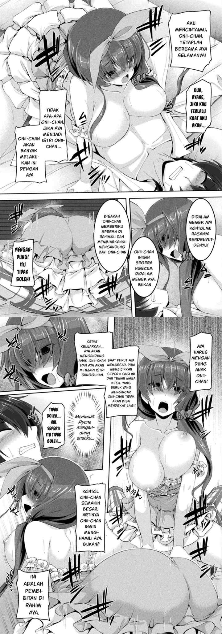 Yandere Imouto ni Aisaresugite Kozukuri Kankin Seikatsu chapter 5 halaman 12