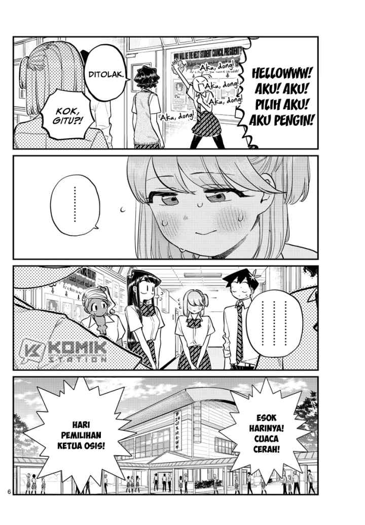 Komi-san wa Komyushou Desu chapter 202 halaman 7
