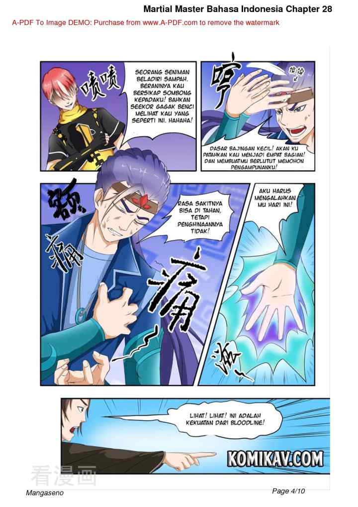 Martial Master chapter 28 halaman 4