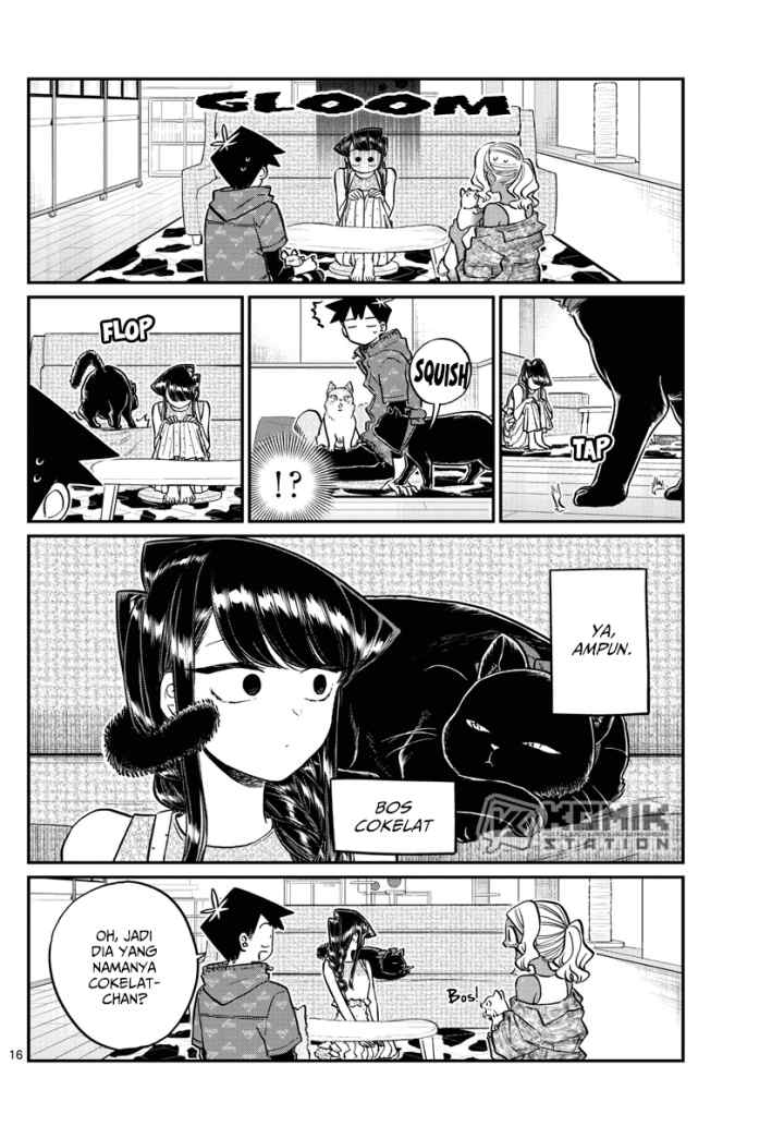 Komi-san wa Komyushou Desu chapter 214 halaman 17