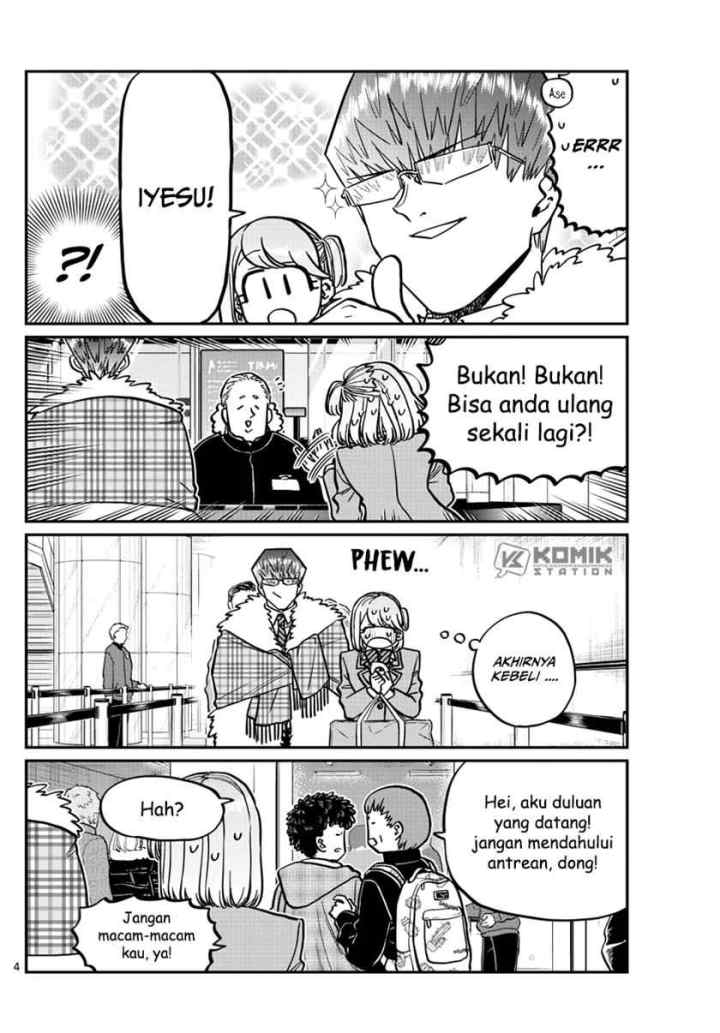 Komi-san wa Komyushou Desu chapter 290 halaman 5