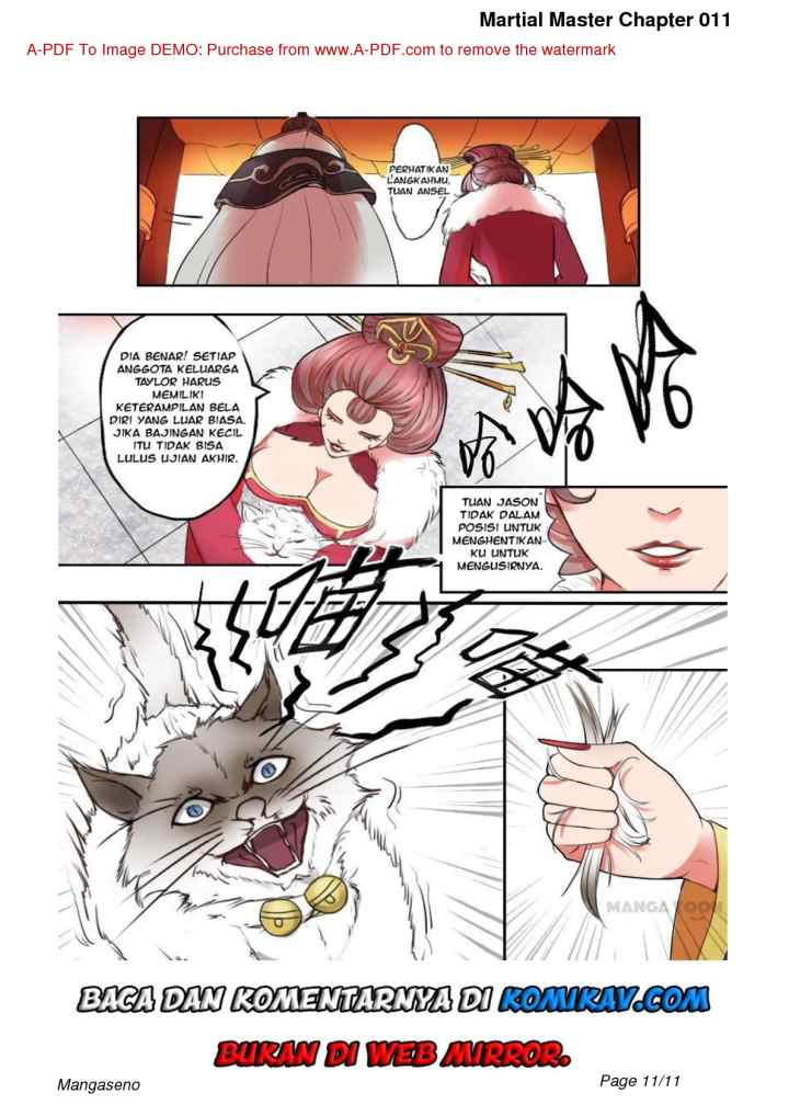 Martial Master chapter 11 halaman 11