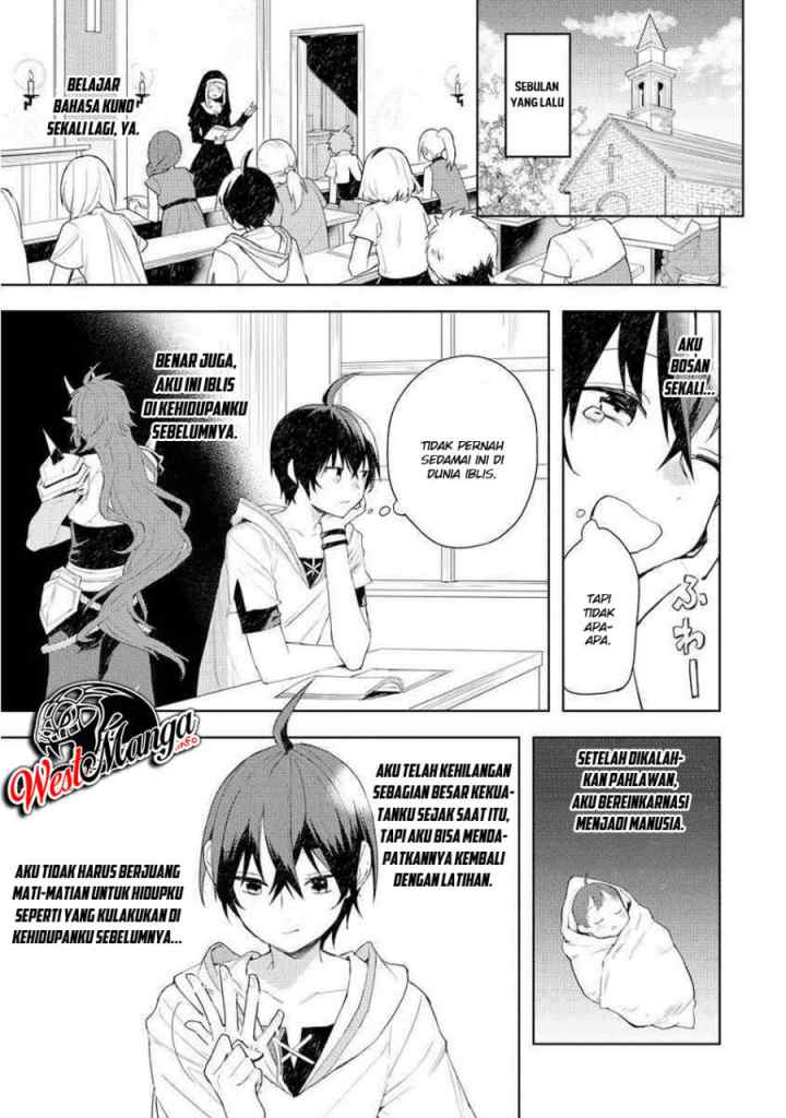 Shitennou Sai Jakudatta Ore. Tensei Shitanode Heionna Seikatsu wo Nozomu chapter 1.1 halaman 7
