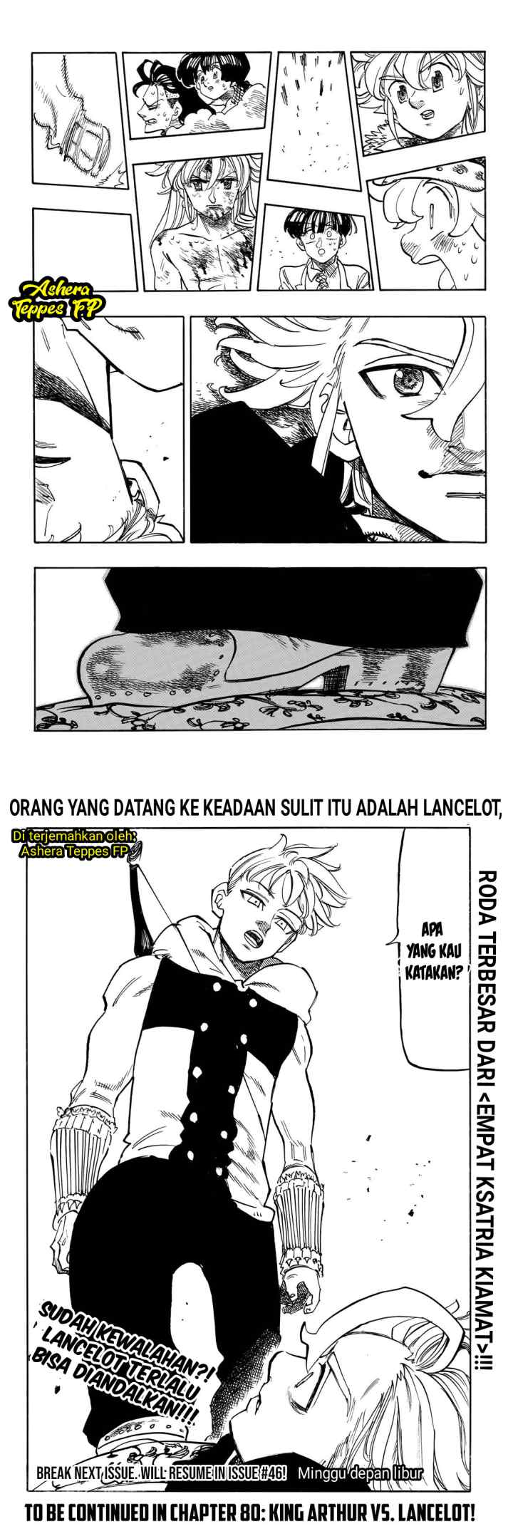 Mokushiroku no Yonkishi chapter 79 halaman 10
