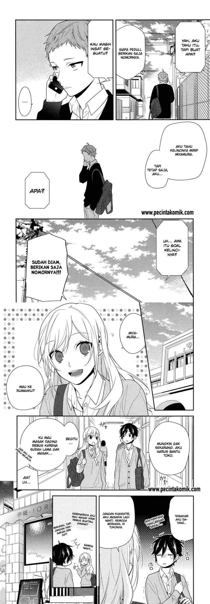 Horimiya chapter 55 halaman 8
