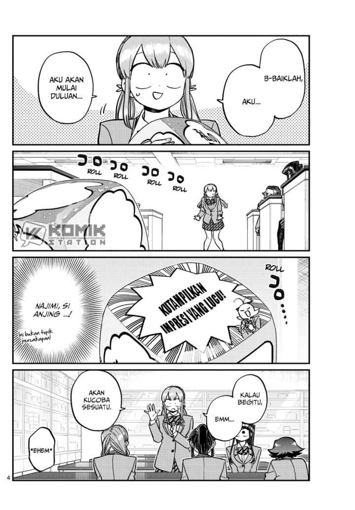 Komi-san wa Komyushou Desu chapter 252 halaman 5