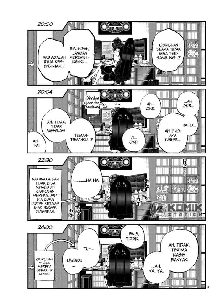 Komi-san wa Komyushou Desu chapter 174 halaman 4