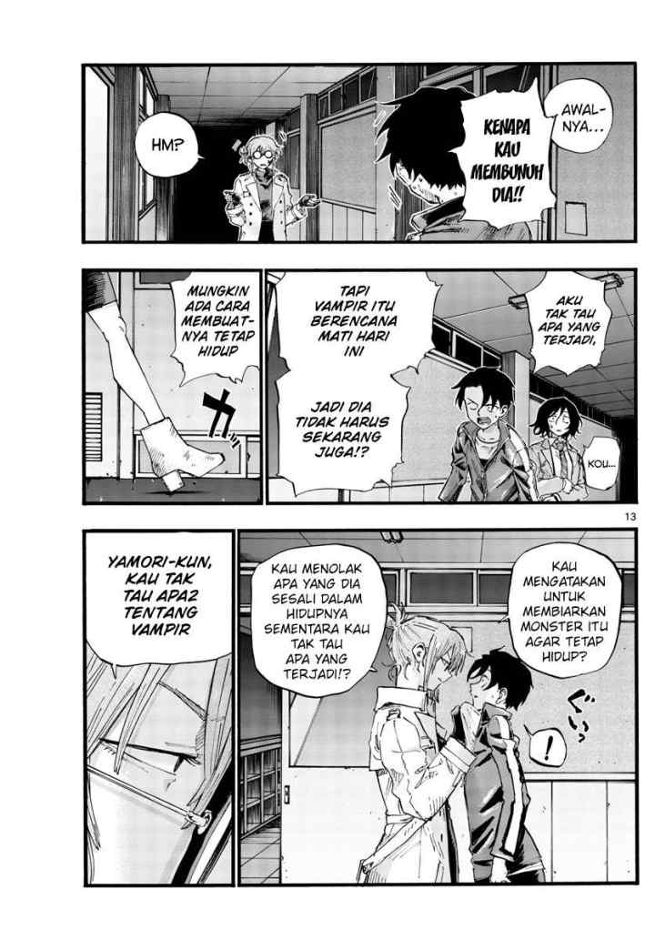 Yofukashi no Uta chapter 39 halaman 14