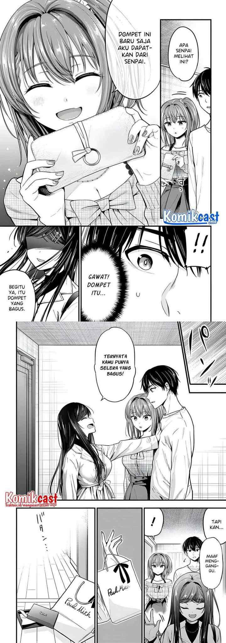 Kanojo ni Uwaki Sareteita Ore ga Koakuma na Kouhai ni Natsukarete Imasu chapter 8 halaman 7