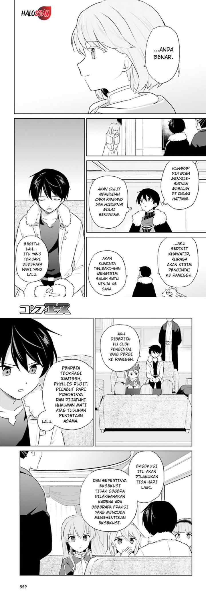 Isekai wa Smartphone to Tomo ni chapter 53 halaman 6