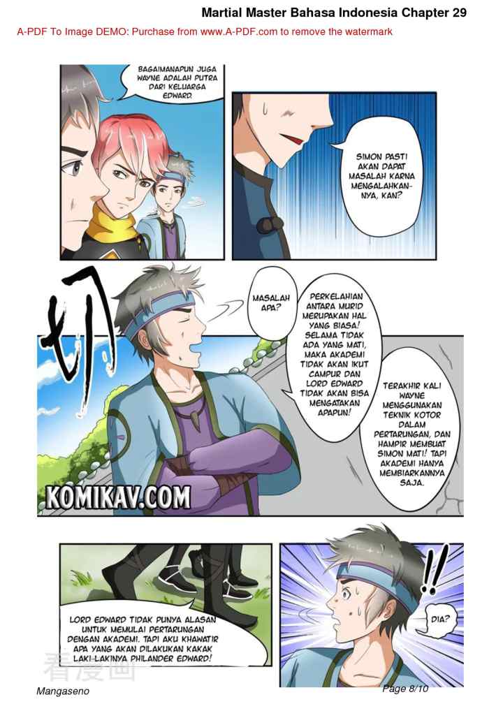 Martial Master chapter 29 halaman 8