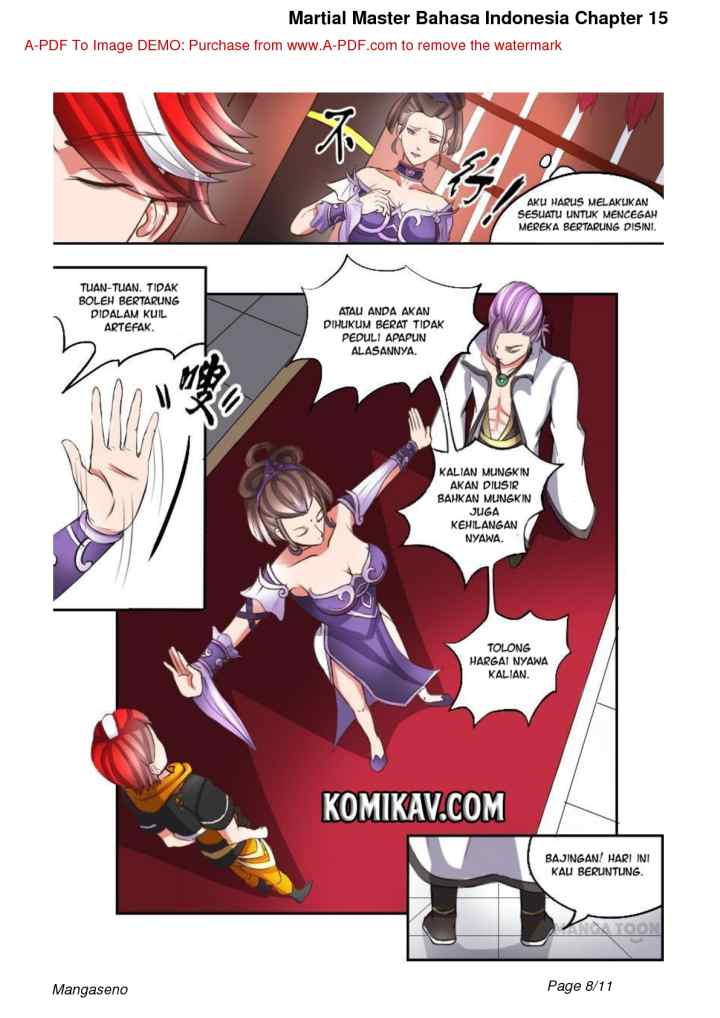 Martial Master chapter 15 halaman 8