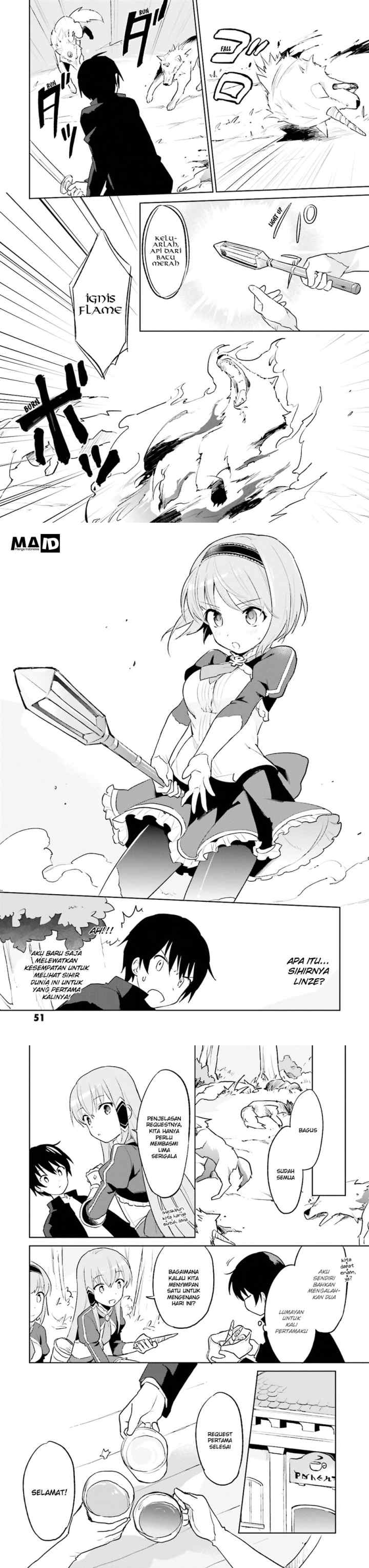 Isekai wa Smartphone to Tomo ni chapter 2 halaman 5
