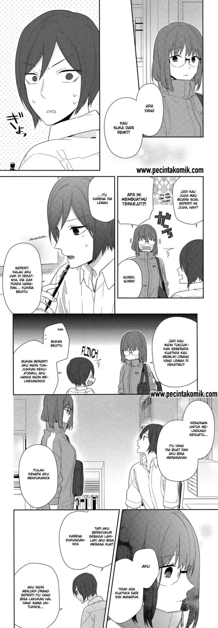 Horimiya chapter 35 halaman 8