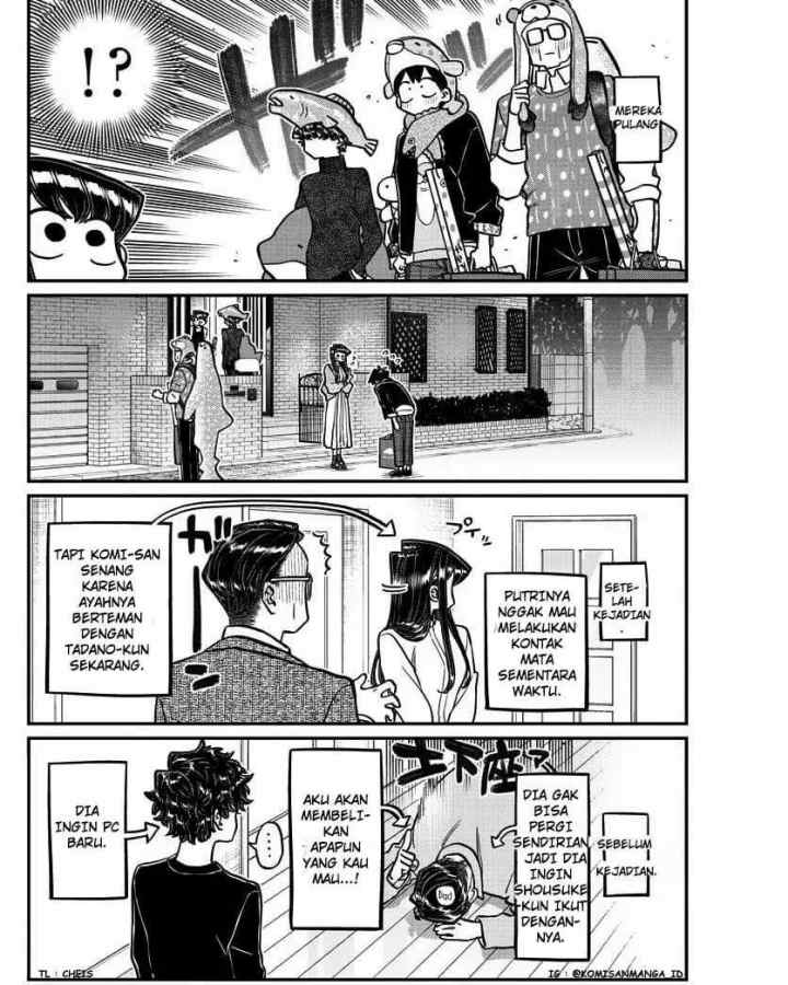 Komi-san wa Komyushou Desu chapter 317 halaman 18