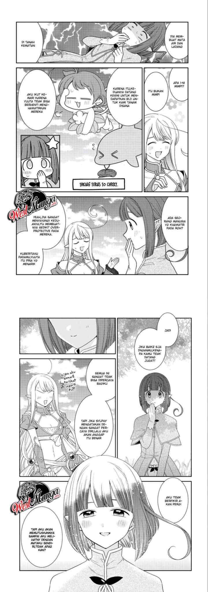 Seirei-tachi no Rakuen to Risou no Isekai Seikatsu chapter 13 halaman 12