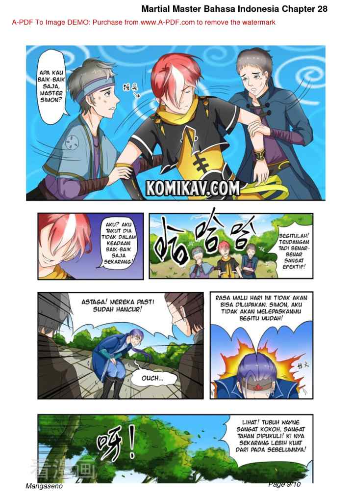 Martial Master chapter 28 halaman 9