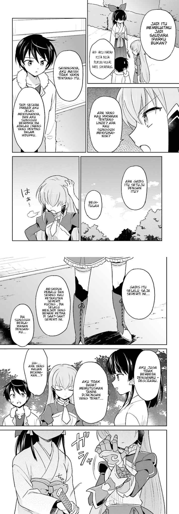 Isekai wa Smartphone to Tomo ni chapter 31 halaman 11