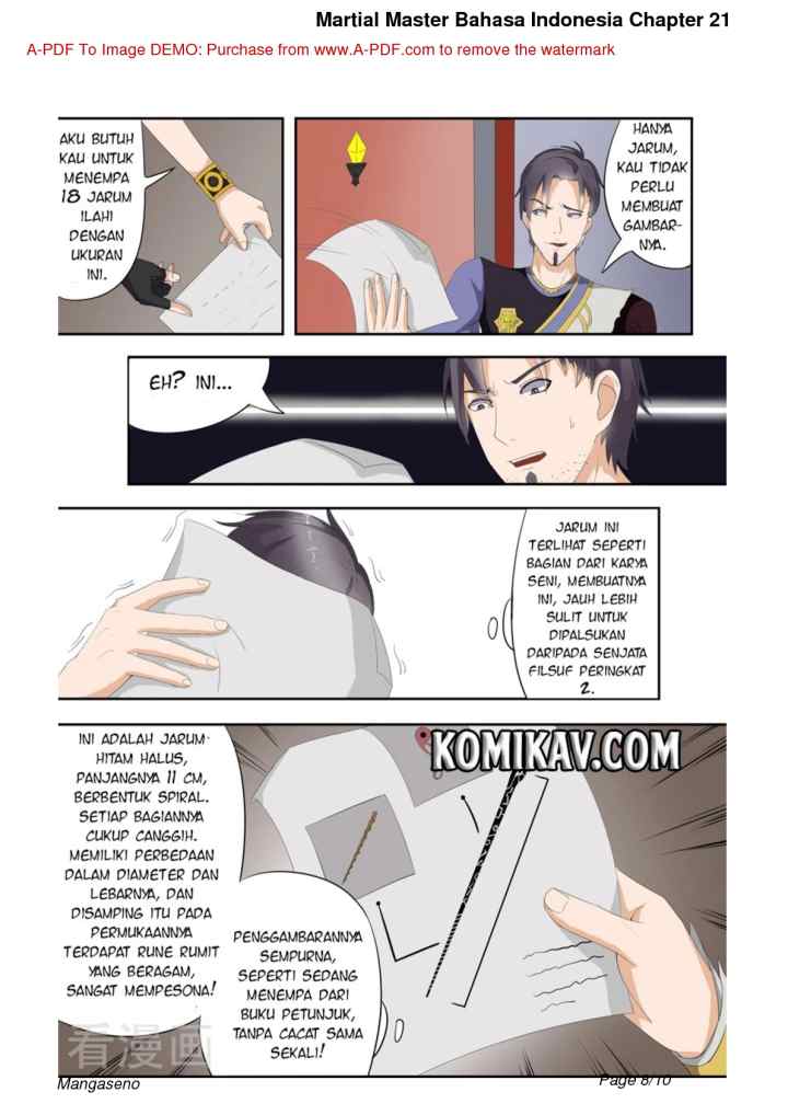 Martial Master chapter 21 halaman 8