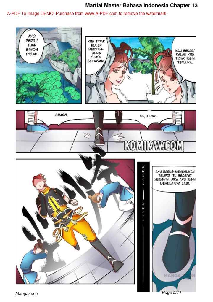 Martial Master chapter 13 halaman 9