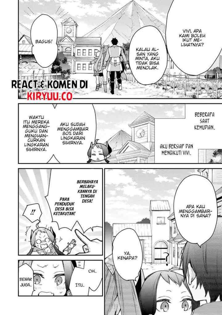 Saikyou no Madoshi. Hisa ni Ya wo Ukete Shimatta no de Inaka no Eihei ni Naru chapter 16.1 halaman 7