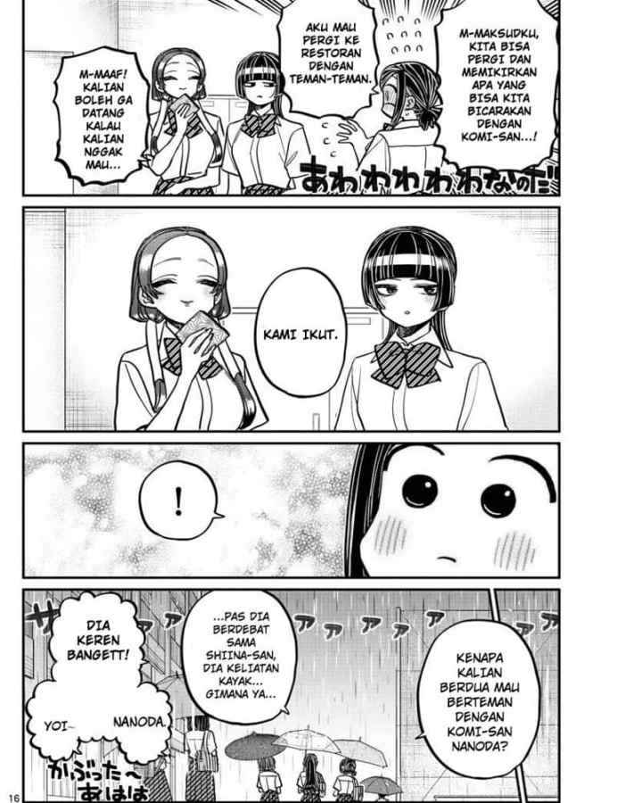 Komi-san wa Komyushou Desu chapter 369 halaman 16