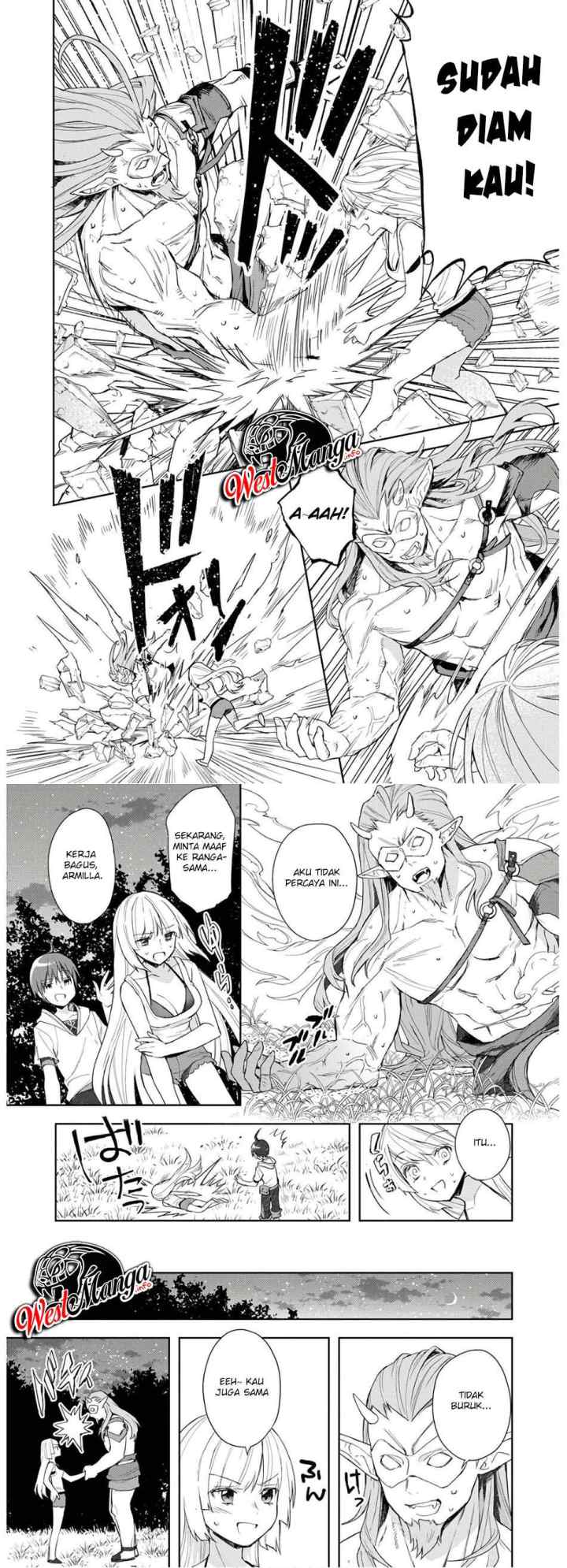 Shitennou Sai Jakudatta Ore. Tensei Shitanode Heionna Seikatsu wo Nozomu chapter 4 halaman 8