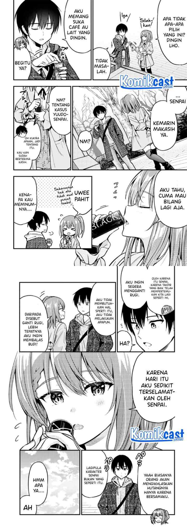Kanojo ni Uwaki Sareteita Ore ga Koakuma na Kouhai ni Natsukarete Imasu chapter 3 halaman 4