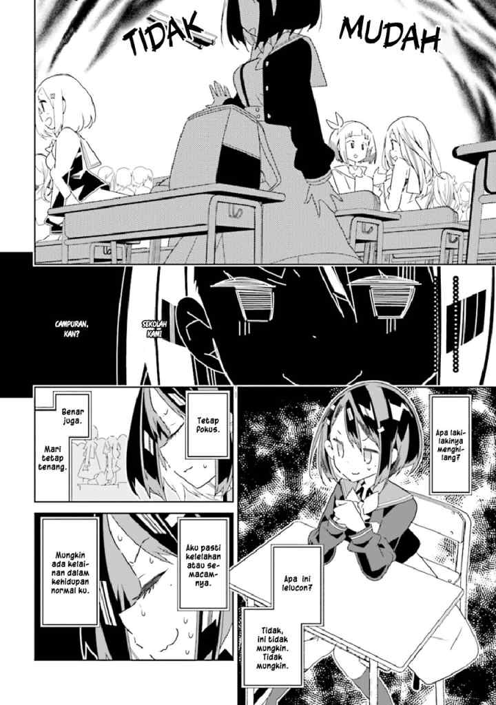 All of Humanity is Yuri Except For Me chapter 1.1 halaman 9