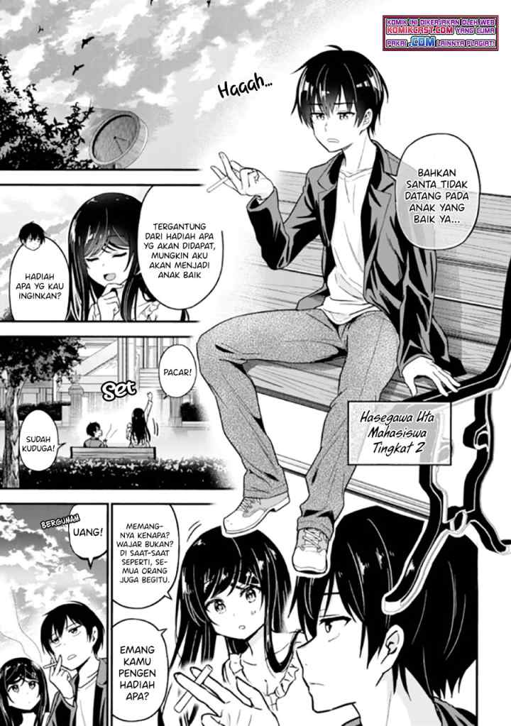 Kanojo ni Uwaki Sareteita Ore ga Koakuma na Kouhai ni Natsukarete Imasu chapter 1.1 halaman 4
