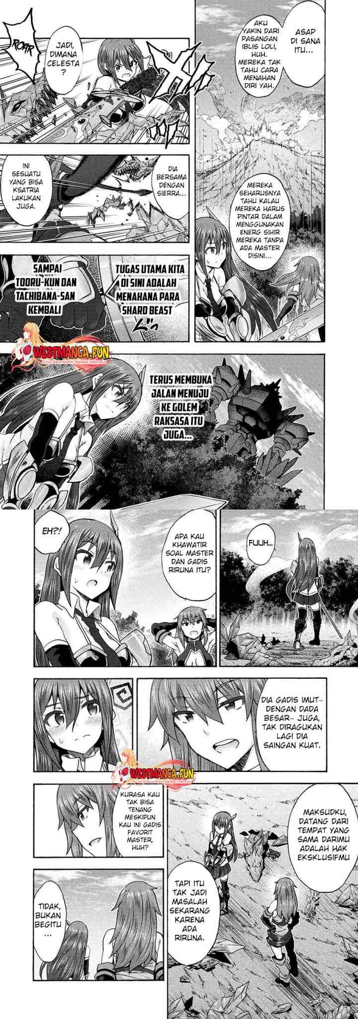 Himekishi ga Classmate! The Comic chapter 64 halaman 8