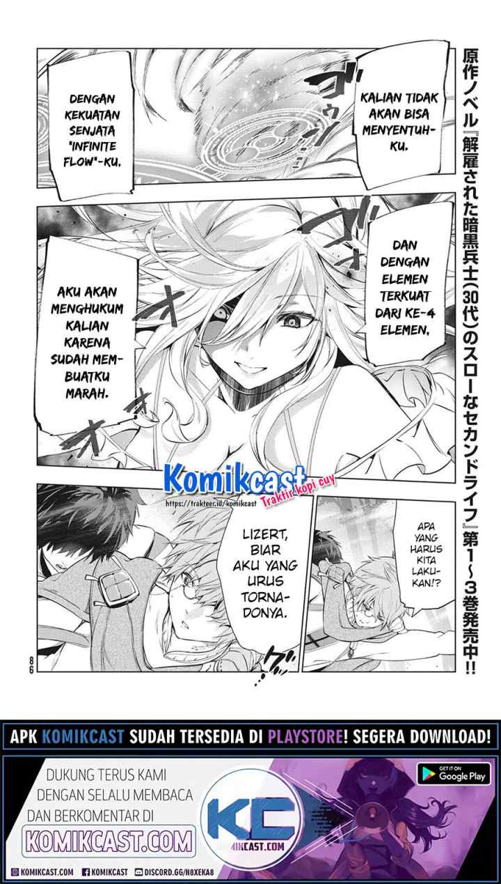 Kaiko sareta Ankoku Heishi (30-dai) no Slow na Second Life chapter 18.1 halaman 6
