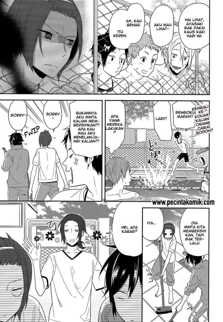 Horimiya chapter 40 halaman 16