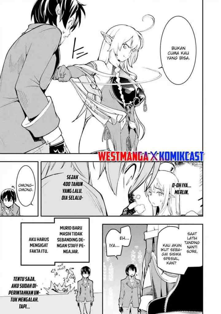 Rakudai Kenja Gakuin no Musou ~ Nidome no Tensei, S Rank Cheat Majutsushi Boukenroku chapter 8.4 halaman 4