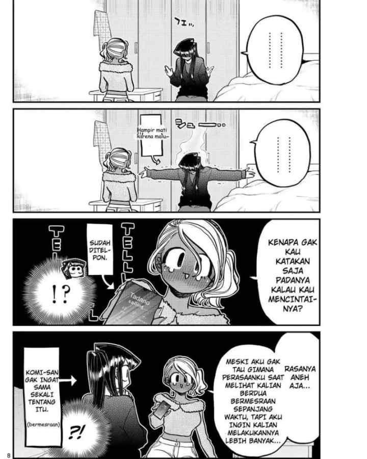 Komi-san wa Komyushou Desu chapter 313 halaman 8