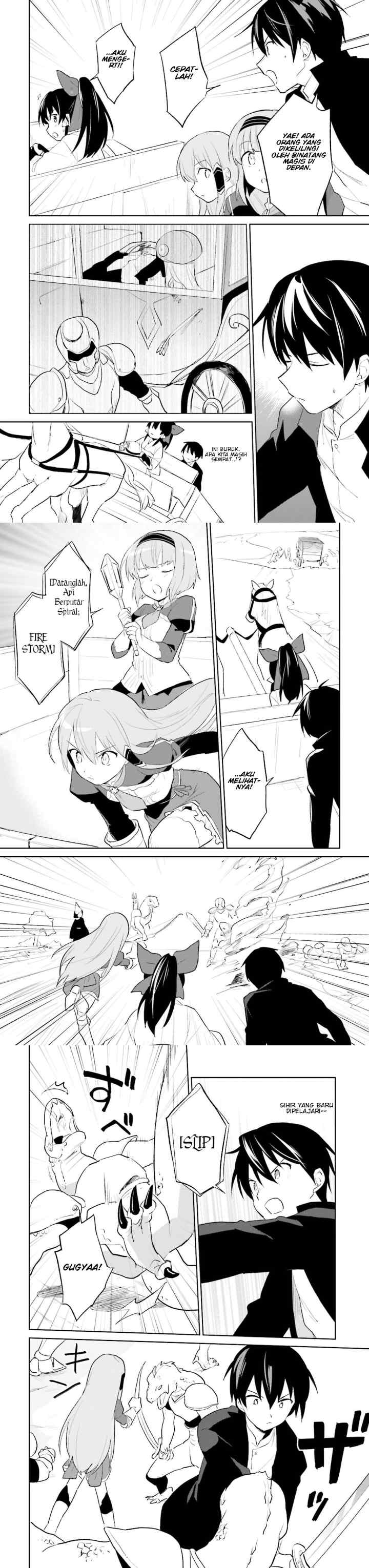 Isekai wa Smartphone to Tomo ni chapter 3 halaman 9