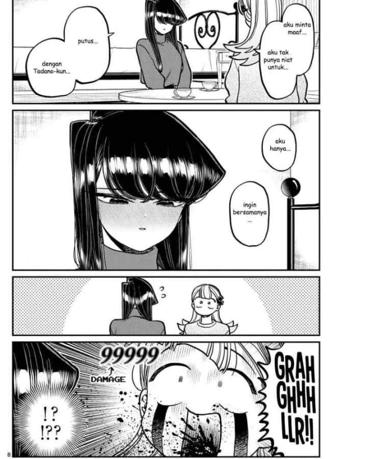 Komi-san wa Komyushou Desu chapter 312 halaman 8