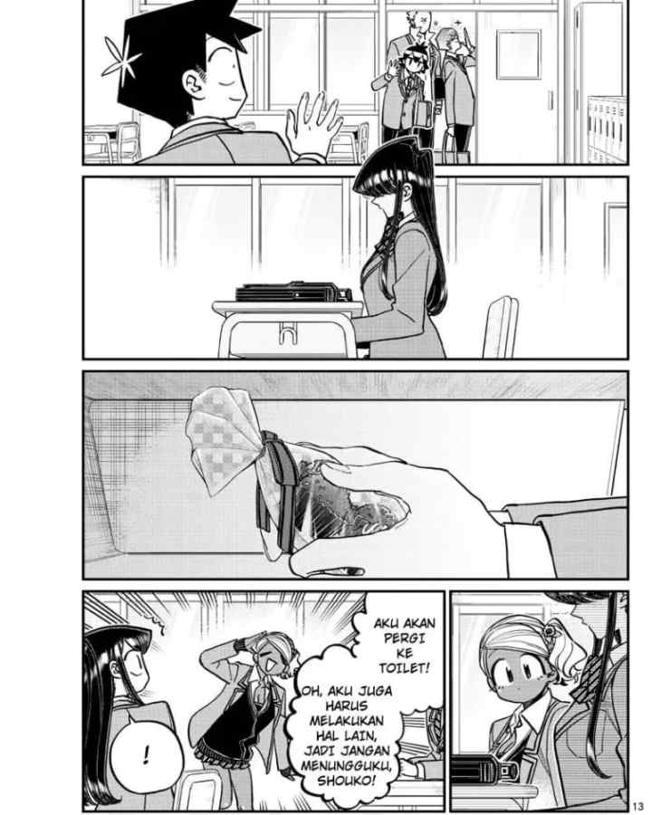 Komi-san wa Komyushou Desu chapter 299 halaman 13