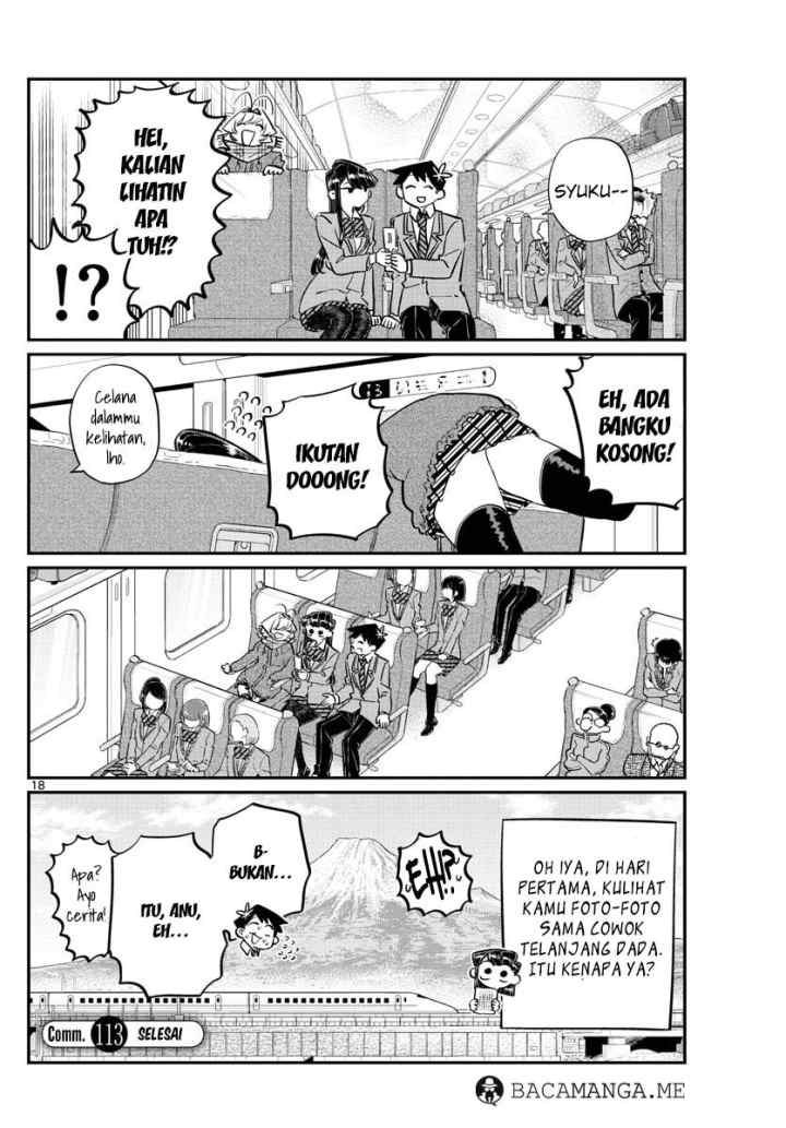 Komi-san wa Komyushou Desu chapter 113 halaman 18