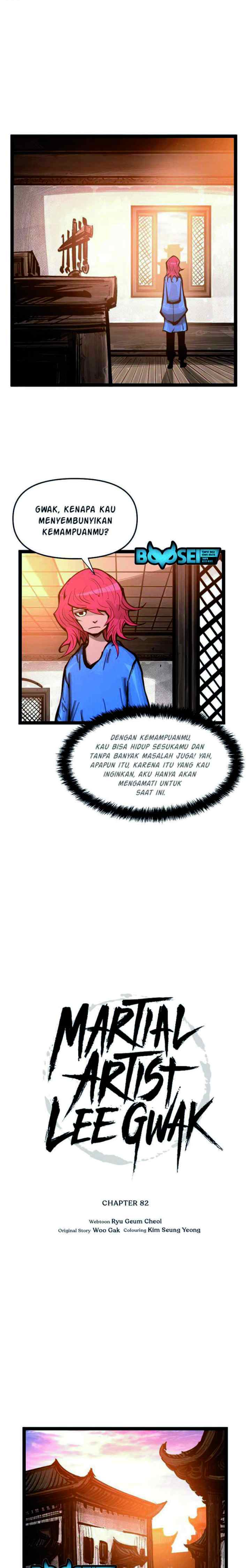 Martial Artist Lee Gwak chapter 82 halaman 8