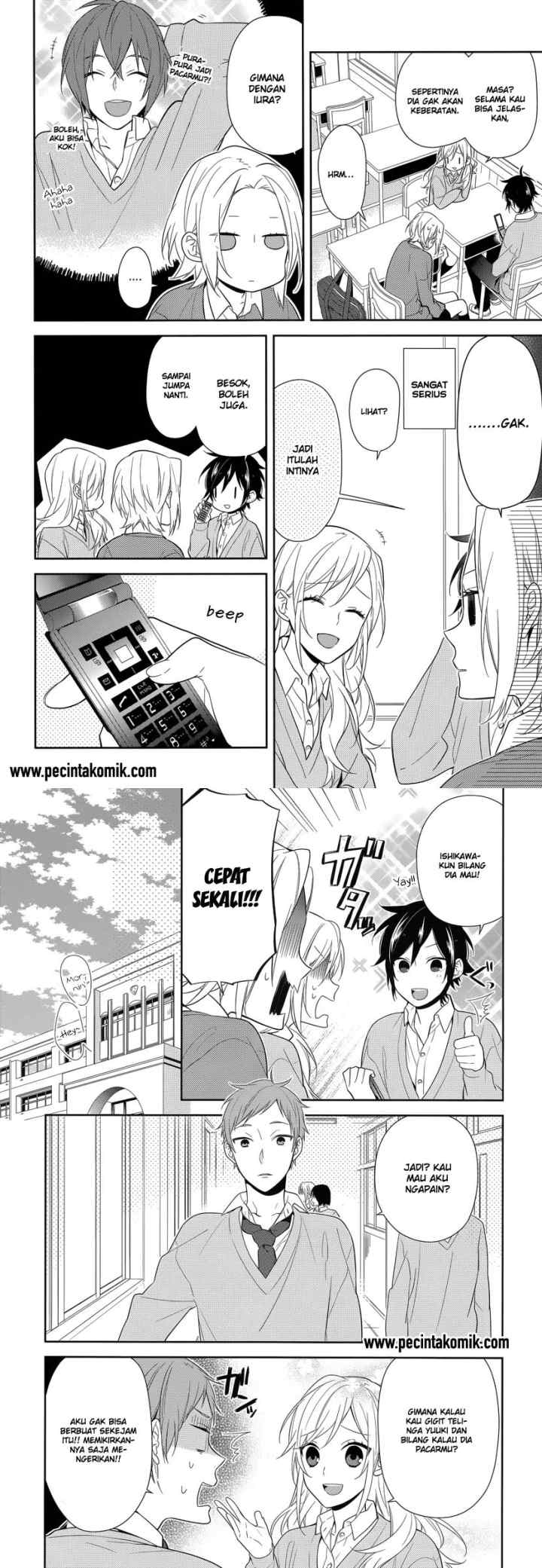 Horimiya chapter 44 halaman 4