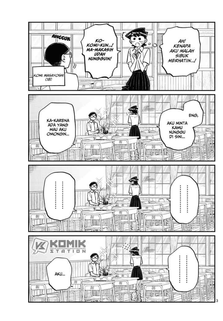 Komi-san wa Komyushou Desu chapter 153 halaman 4