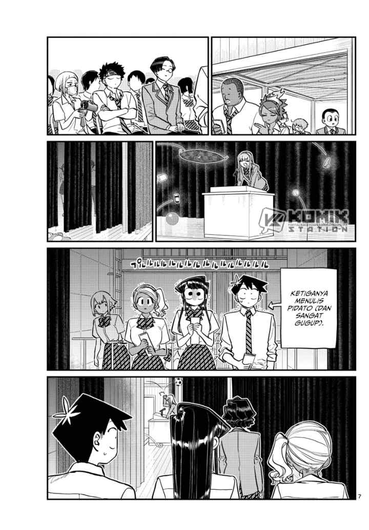 Komi-san wa Komyushou Desu chapter 202 halaman 8