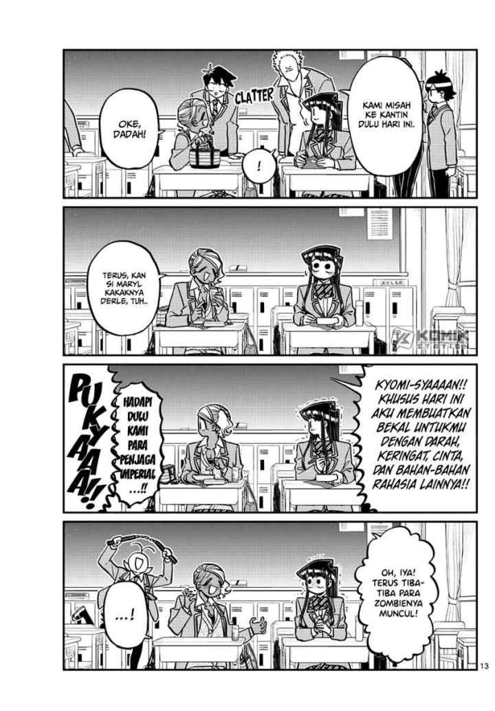 Komi-san wa Komyushou Desu chapter 298 halaman 14