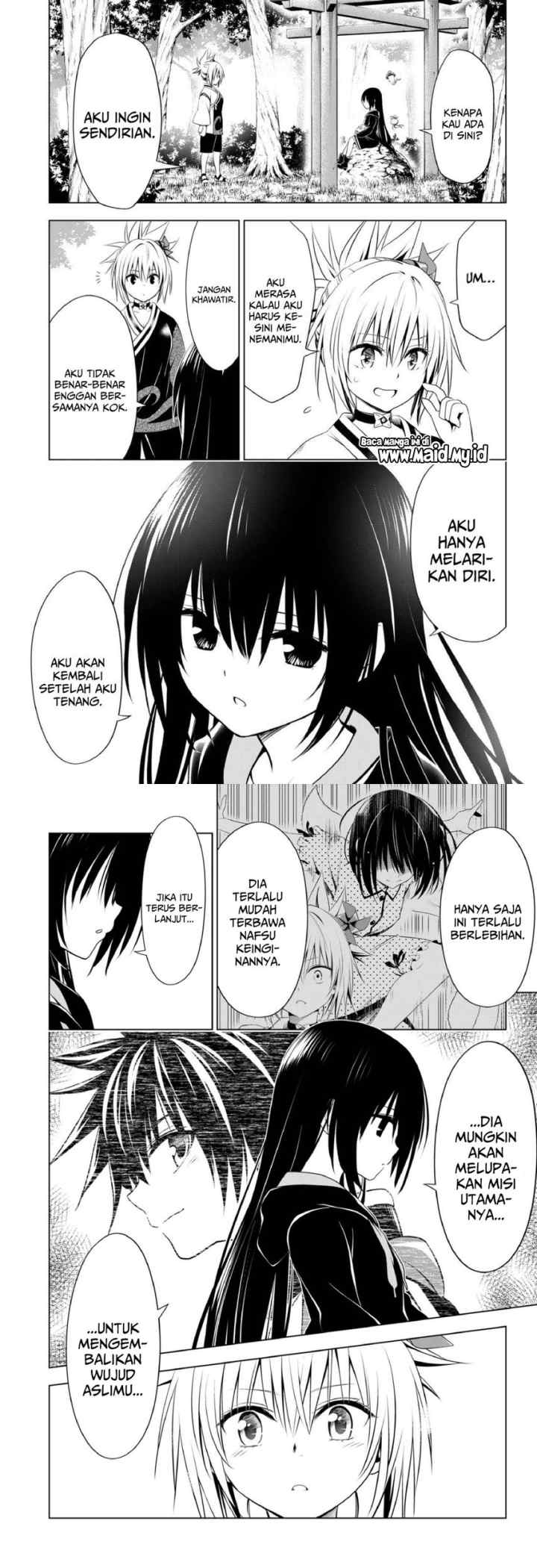 Ayakashi Triangle chapter 90 halaman 6