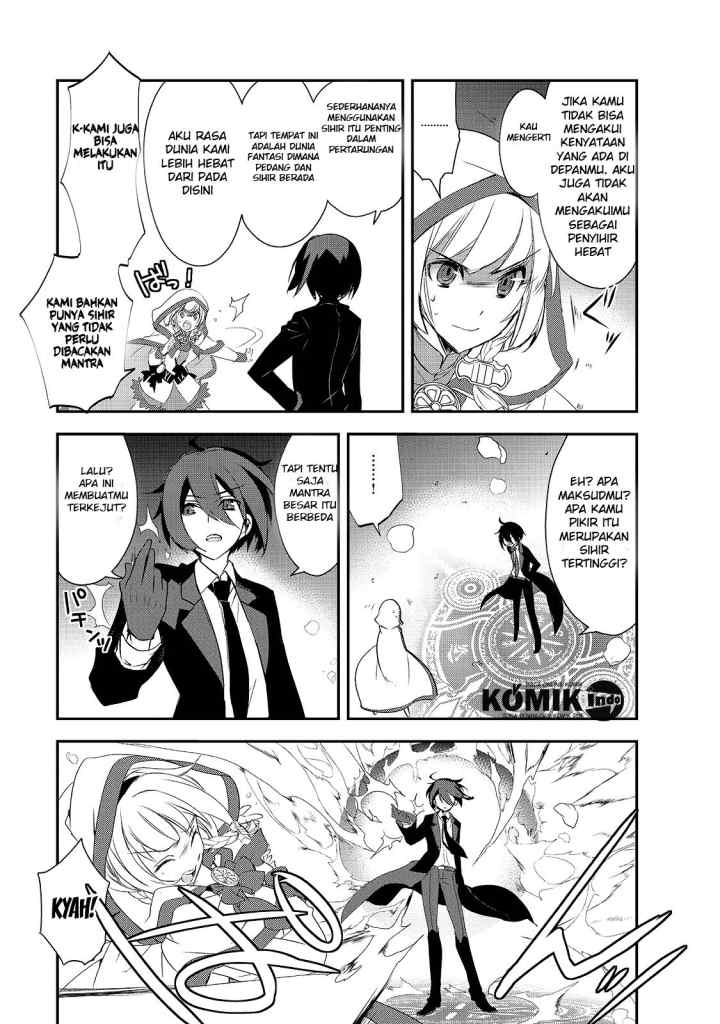 Isekai Mahou wa Okureteru! chapter 4.1 halaman 9