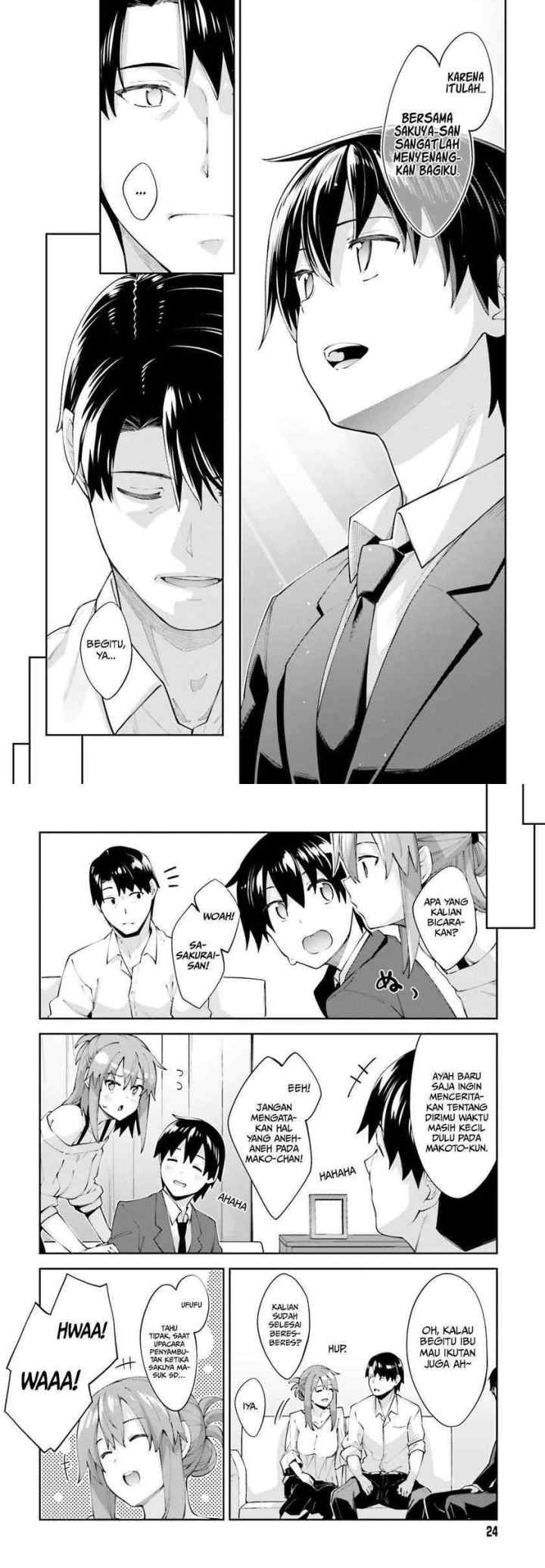 Sakurai-san Wants To Be Noticed chapter 18 halaman 9