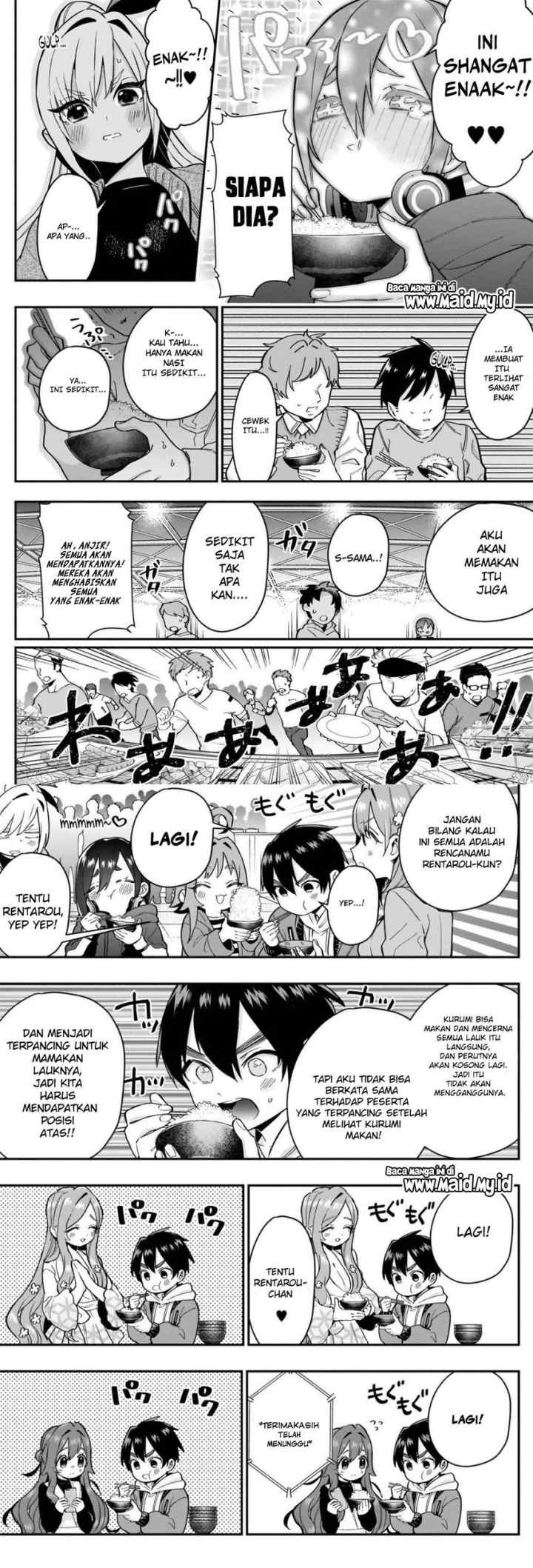 Kimi no Koto ga Dai Dai Dai Dai Daisuki na 100-ri no Kanojo chapter 25 halaman 8